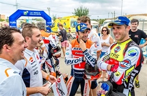 Bou y Raga conversando al final del Mundial de La Nucía