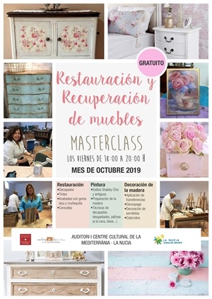 Esta Másterclass se realizará los viernes de octubre en l´Auditori