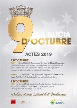 Todos los actos del 9 d'octubre tienen entrada libre y gratuita