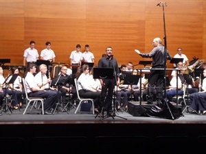 El cantante de lírica valenciana Gerard Tomás también participó en la actuación