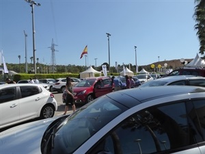 Durante los tres días de la feria el público tuvo la oportunidad de ver en la misma zona 20 prestigiosas marcas de automoción