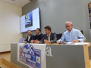 Carlos Mazón, presidente de la Diputación de Alicante, durante su intervención