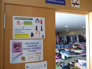 El horario para donar ropa es de lunes a viernes de 8 a 15 horas en el Centro Social Calvari