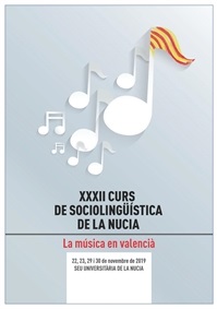 La Nucia cartel XXXII curs de sociolinguistica de la nucia 2019