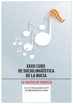 El "Curs de Sociolingüsitica" se celebrará los días 22-23 y 29-30 noviembre