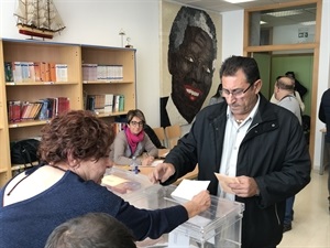 La participación electoral a las 14 horas había bajado un 7% con respecto al 28A