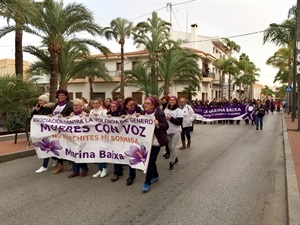 La Nucia marcha comarcal violencia genero post 2 2019