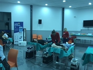 De estos 20 donantes, 16 fueron aptos para la donación de sangre