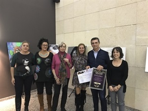 Miguel Soler, padre de Ame Soler, recogió el primer premio, con una dotación económica de 600 €