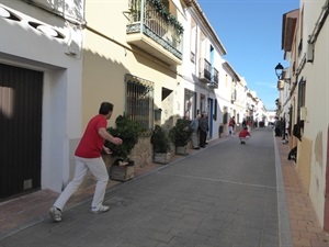 Final primera categoría en el Carrer Sant Antoni