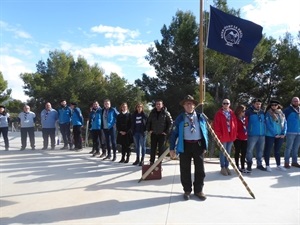 El acto se realizó en el pequeño auditorio al aire libre del CEM Captivador, justo encima del Albergue