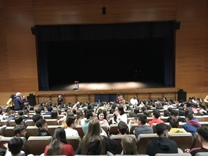 Los alumnos habían trabajado la obra anteriormente en clase