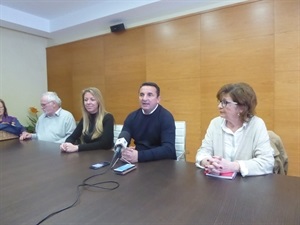 Bernabé Cano, alcalde de La Nucía, durante la presentación de la Oktoberfest 2020