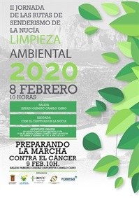 cartel limpieza ambiental