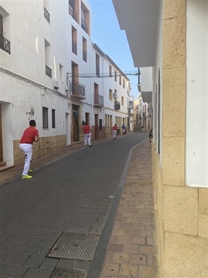 La Nucía juega todos su partidas como local en el carrer Enmig