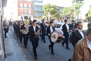 Con esta visita musical la UM La Nucía devolvió la vista musical realizada por la banda jove de Massanassa en diciembre