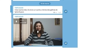 Las profesoras del Bressol están teletrabajando con conexión diaria con sus alumnos