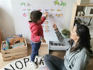 Las clases y formación del Bressol sigue a través de la "tele- educación" este curso escolar