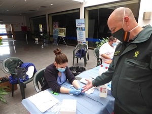 Un test rápido que dará seguridad y tranquilidad a los Guardia Civiles de Altea