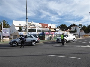 Guardia Civil y Policía Local hacen los controles de forma conjunta