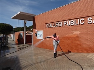 Esta actuación se está coordinando desde la concejalía de Educación