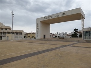 La gran superficie de esta plaza hace que se pueda cumplir la normativa de distanciamiento