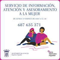 La Nucia Cartel Serv Asesoramiento Mujer 2020