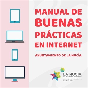 Portada del “Manual de Buenas Prácticas en Internet”