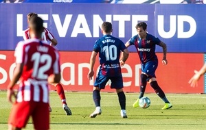 El Levante UD lleva la publicidad de "La Nucía, Ciudad del Deporte" en sus camisetas