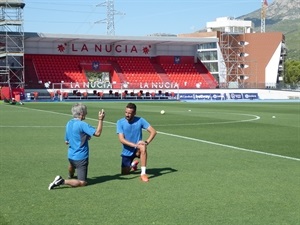 Isla realiza intensas sesiones en el Estadi Olímpic