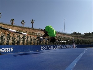 Los participantes en el Campus han practicado distintas modalidades de atletismo