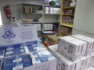 El Programa de Alimentos de La Nucía ha ayudado a 436 familias