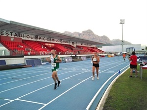 Esta semana miembros del Club de Atletismo de La Nucía pudieron competir en un Encuentro Popular de Atletismo