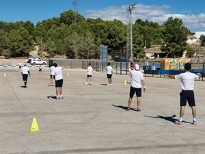 Desde el 2004 “La Nucía, Ciudad del Deporte” es una de las “sedes permanentes de entrenamiento” de la Selecció de Pilota Valenciana