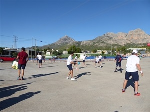 La Selecció de Pilota Valenciana ha elegido La Nucía para iniciar su ronda de entrenamientos en este otoño de 2020 para comenzar  la preparación del “Mundial de Pelota a mano”