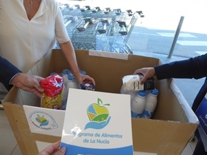 Todos los alimentos donados se destinarán al Programa de Alimentos de La Nucía, para ayudar a las familias más desfavorecidas