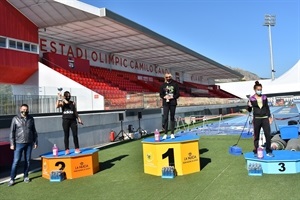 Las tres primera féminas fueron: 1ª Isabel ferrer, 2ª Ross Lacarcel y 3ª Mari Carmen Lorenzo