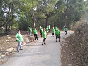 El primero de los Paseos Activos para Mayores ha tenido lugar esta mañana