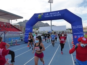 Una de las salidas de la Xtr3m Race el pasado sábado en el Estadi Olímpic