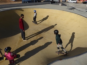 A esta escuela asisten deportistas de 5 a 13 años y cada vez hay más niñas que quieren practicar este deporte