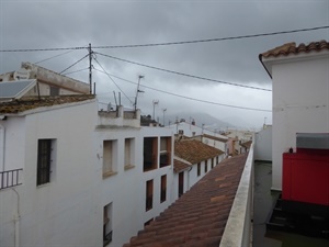 Estas son las primeras lluvias que se registran en este mes de enero