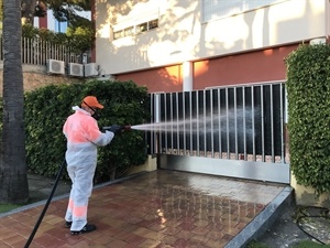 Se ha intensificado la limpieza y desinfección en los centros escolares, como el Bressol