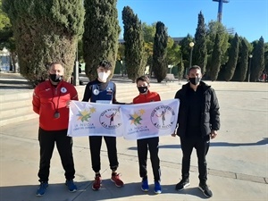 Dos atletas de la Escuela de Atletismo compitieron en el Control sub16 en Alicante