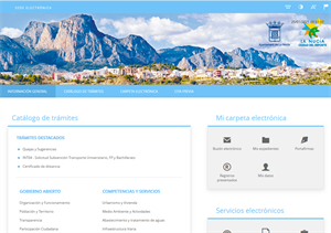 La subvención se puede tramitar a través de la sede electrónica del Ayuntamiento de La Nucía