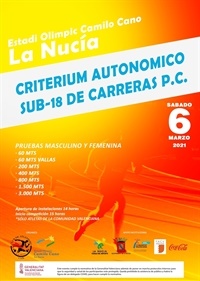 La Nucia Cartel Atletismo sub 18 2021