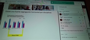 “El papel de las redes de mujeres en la investigación” por la profesora Mari Carmen Fenoll fue ayer la ponencia inaugural