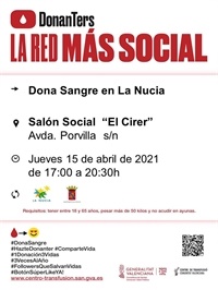 La Nucia Cartel Sangre Donac 15 abril 2021