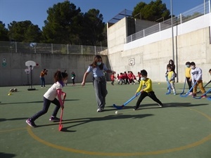 El Hockey ha sido una de las actividades que más ha motivado a los alumnos