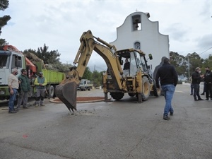 Para el nuevo árbol se ha realizado n nuevo agujero en la replaceta