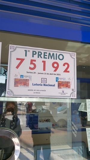 El primer premio de la lotería fue el número 75.19